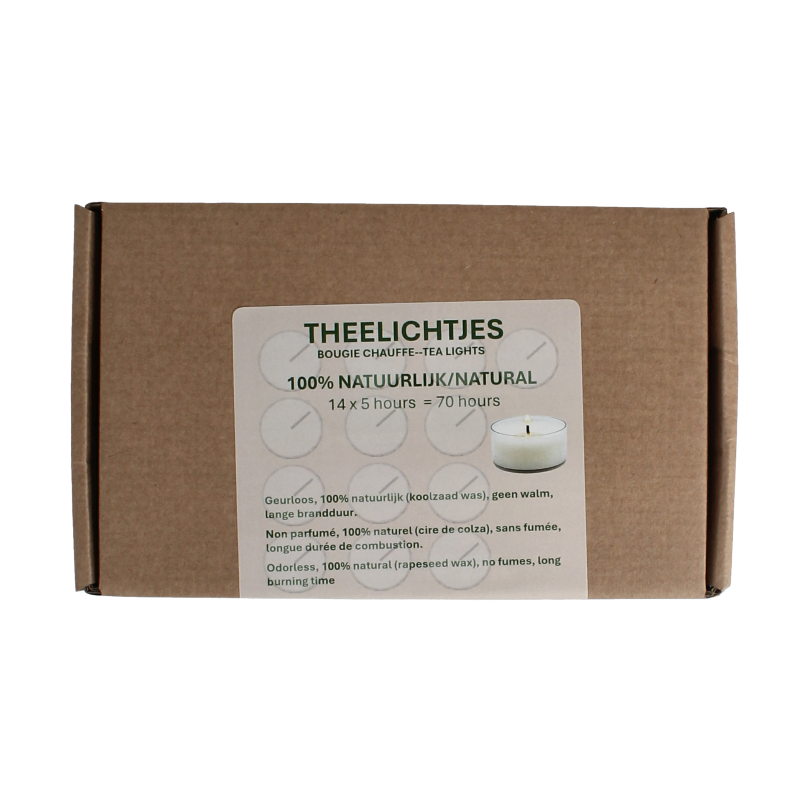 Soylites Natural theelichtjes 14 stuks 1 Stuks