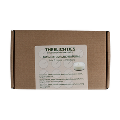 Soylites Natural theelichtjes 14 stuks 14.00 Stuks