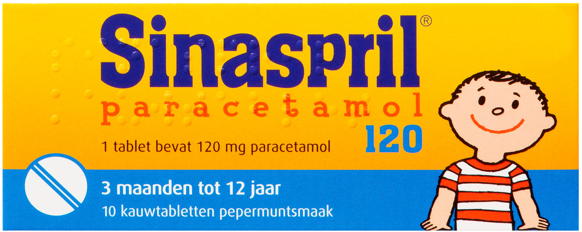 Sinaspril Paracetamol 120mg 10.00 Tabletten