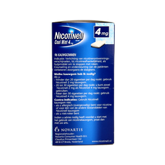 Nicotinell Kauwgom cool mint 4mg 96 Stuks