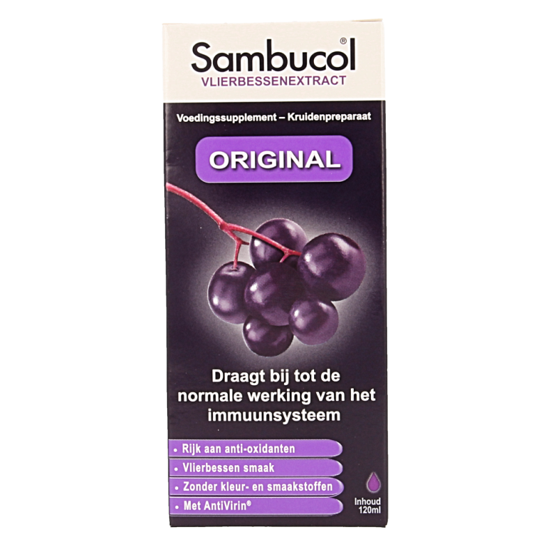Sambucol Vlierbessensiroop original 120 Milliliter