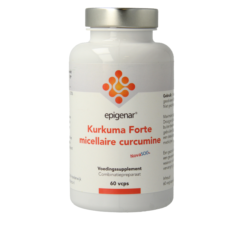 Epigenar Kurkuma forte micellaire curcumine 60 Vegetarische capsules