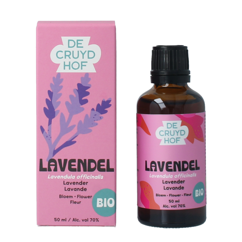 Cruydhof Lavendula officinalis flor/lavendel bio 50 Milliliter