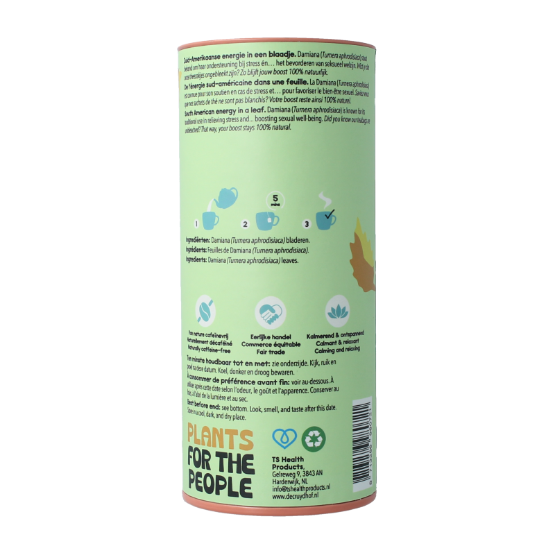 Cruydhof Thee damiana / turnera aphrodisiaca 20 Stuks