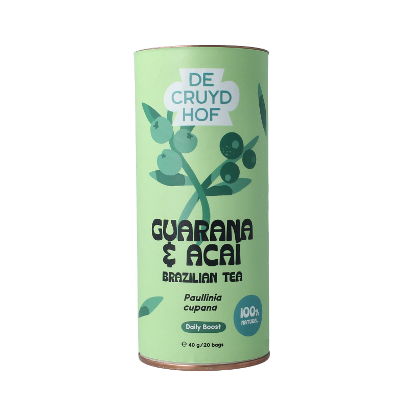 Cruydhof Thee guarana / acai 20 Stuks