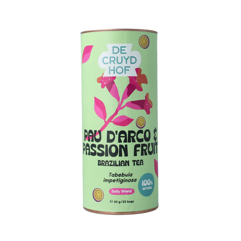Cruydhof Thee pau d'Arco / passion fruit 20 Stuks