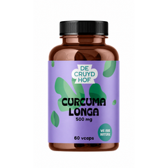 De Cruydhof Curcuma longa 60.00 Vegetarische capsules