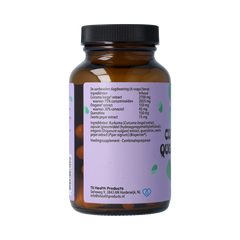 De Cruydhof De Cruydhof Curcuma Oregano Quercetine complex 60.00 Vegetarische capsules