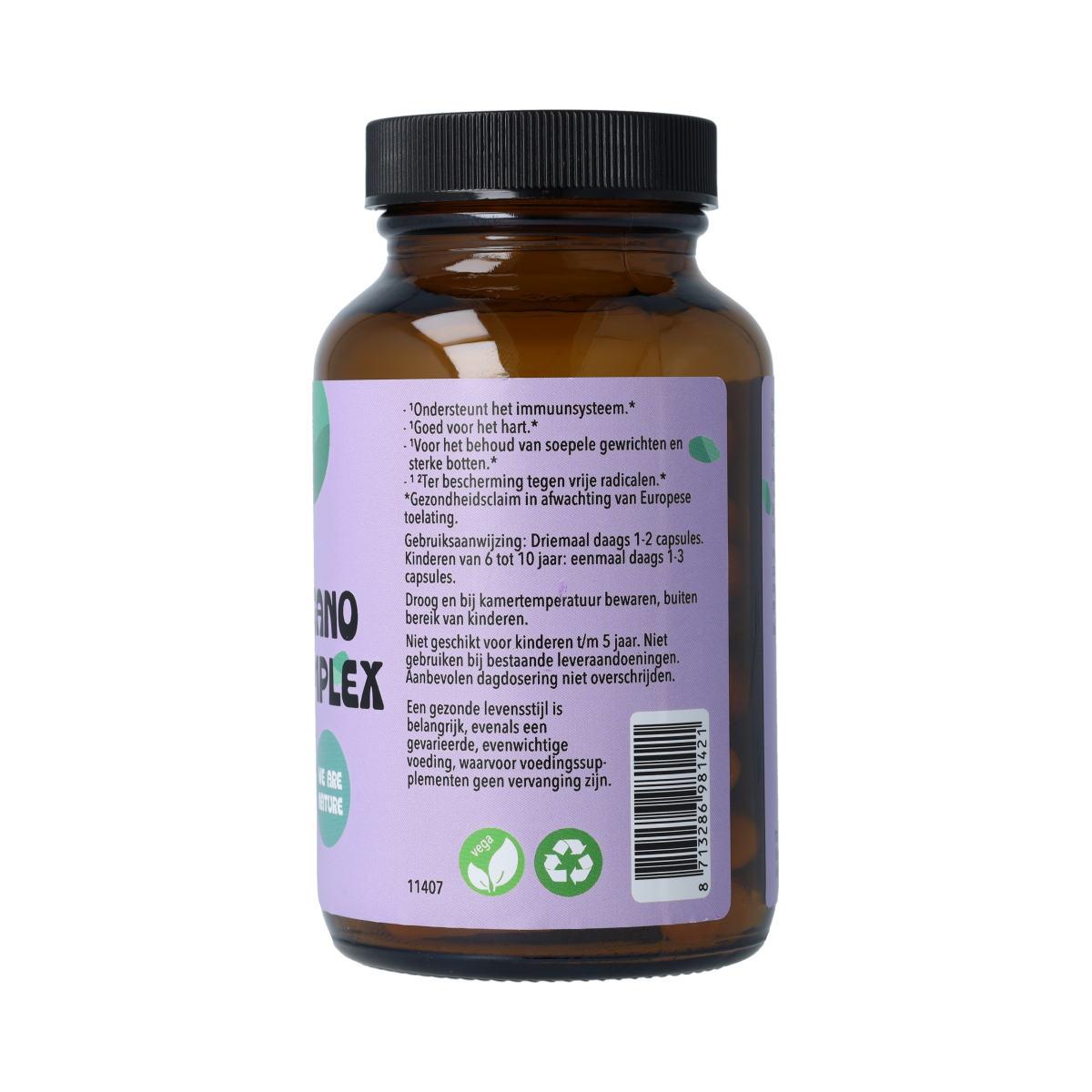 De Cruydhof De Cruydhof Curcuma Oregano Quercetine complex 60.00 Vegetarische capsules