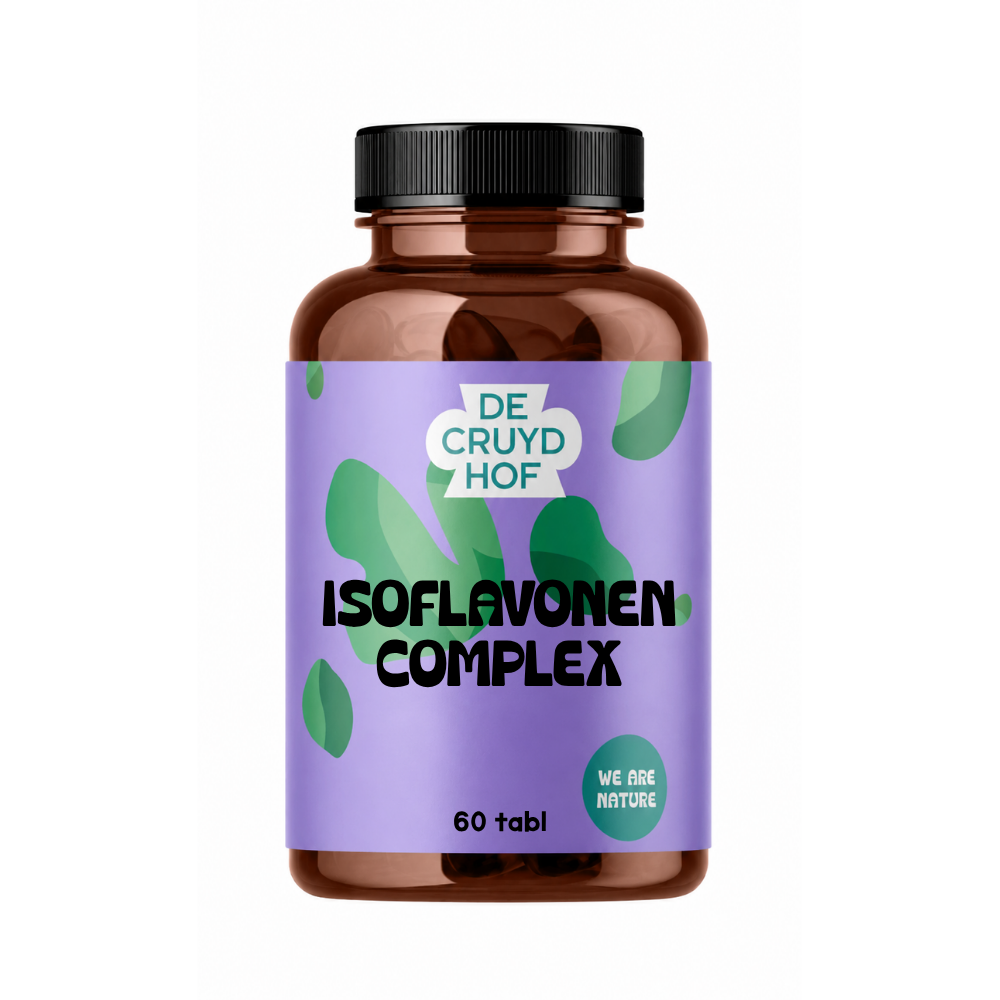De Cruydhof De Cruydhof Isoflavonen complex, 60 tabl 60.00 Tabletten
