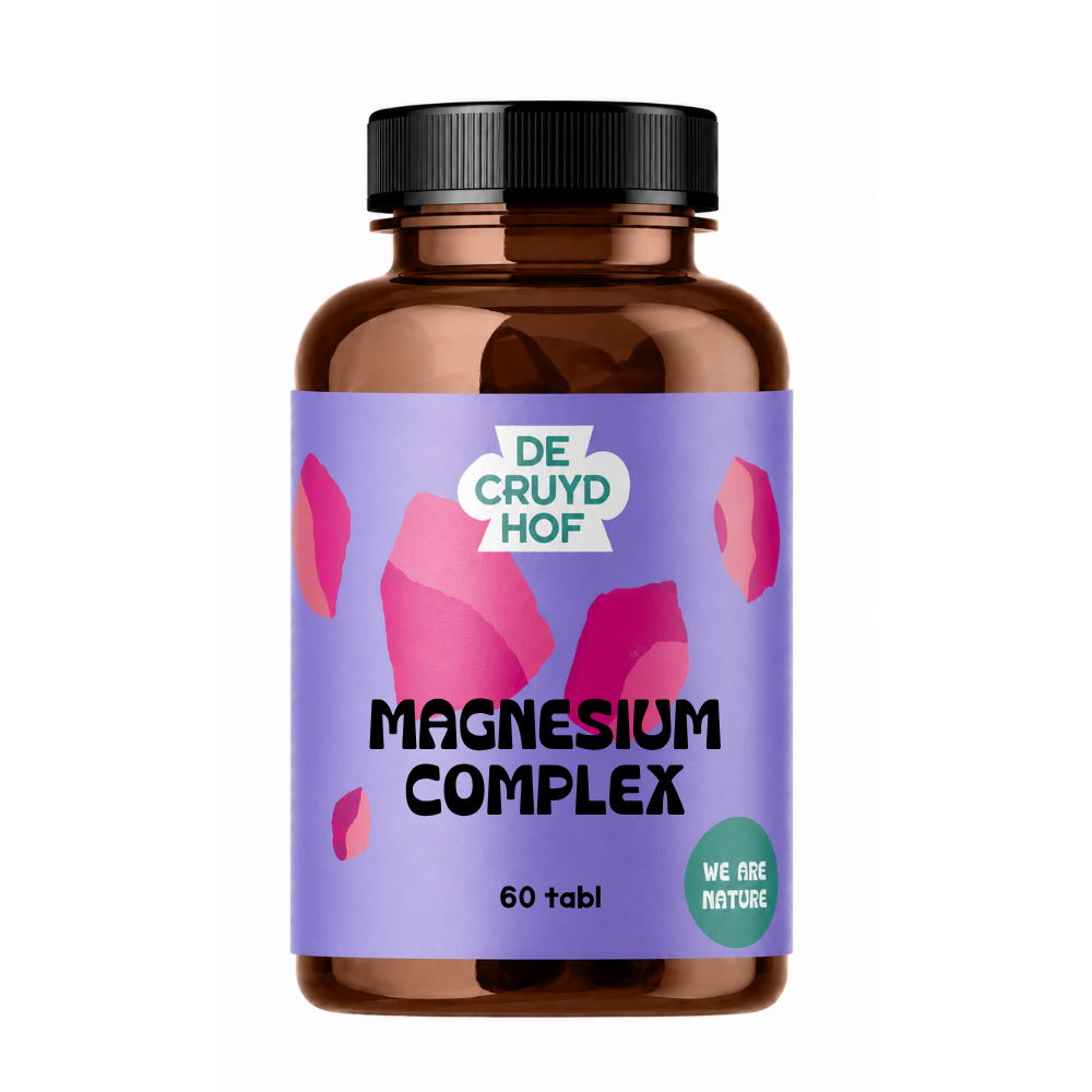 De Cruydhof De Cruydhof Magnesium complex, 60 vcaps 60.00 Vegetarische capsules