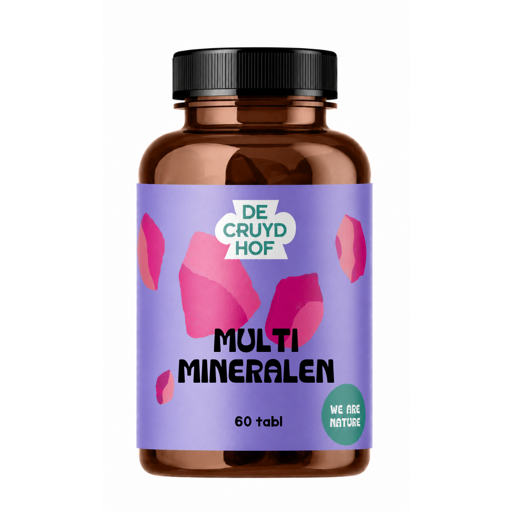De Cruydhof De Cruydhof Multi Mineralen, 60 tabl 60.00 Tabletten