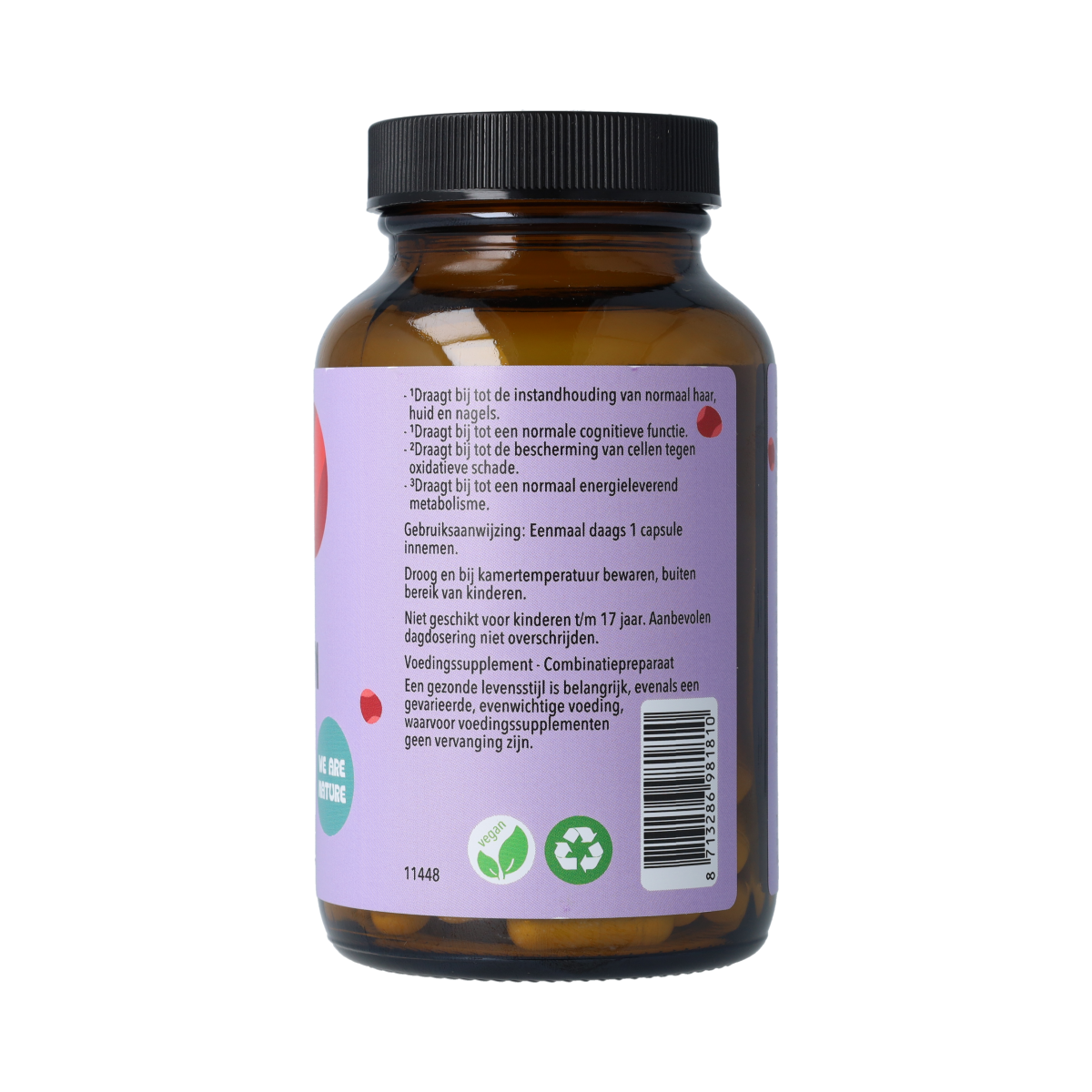 De Cruydhof De Cruydhof Glutathion HPU formule, 60 vcaps 60.00 Vegetarische capsules