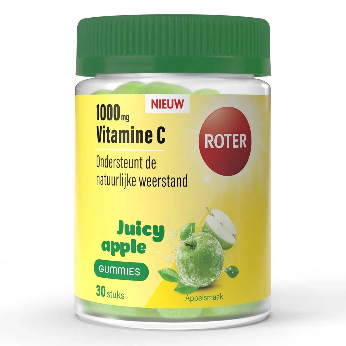 Roter Vitamine C 1000mg appel gummi 30 Tabletten