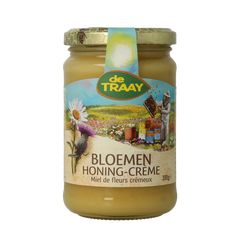 Traay Bloemen honing creme 350 Gram