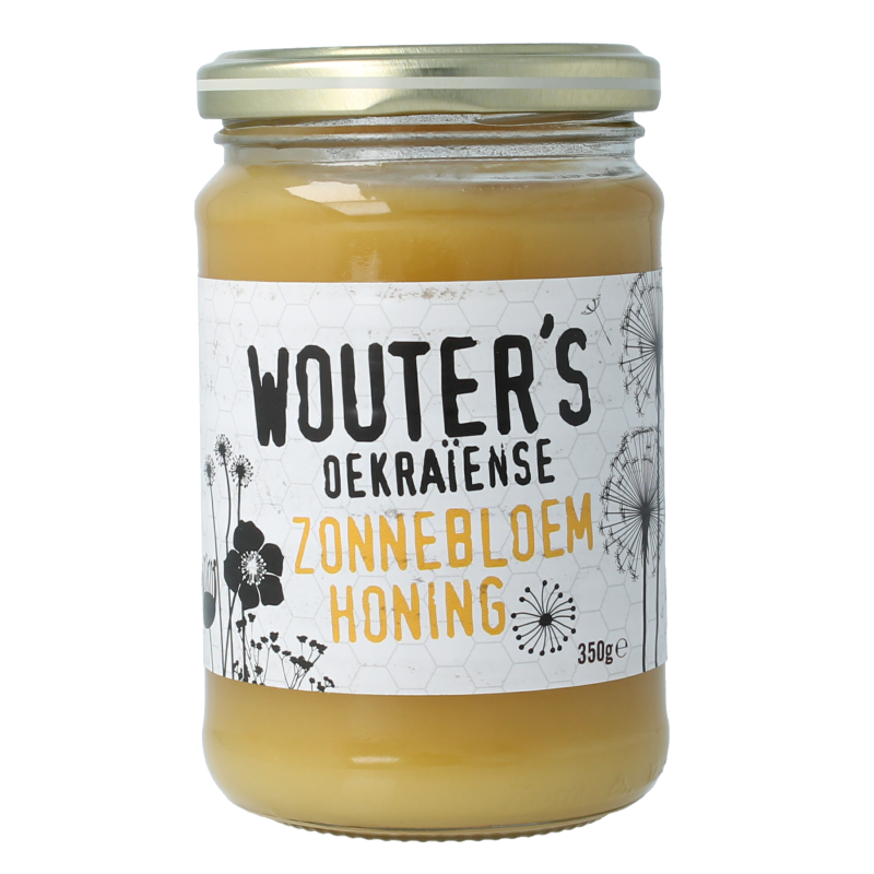 Traay Wouters Oekraiense zonnebloemhoning 350 Gram