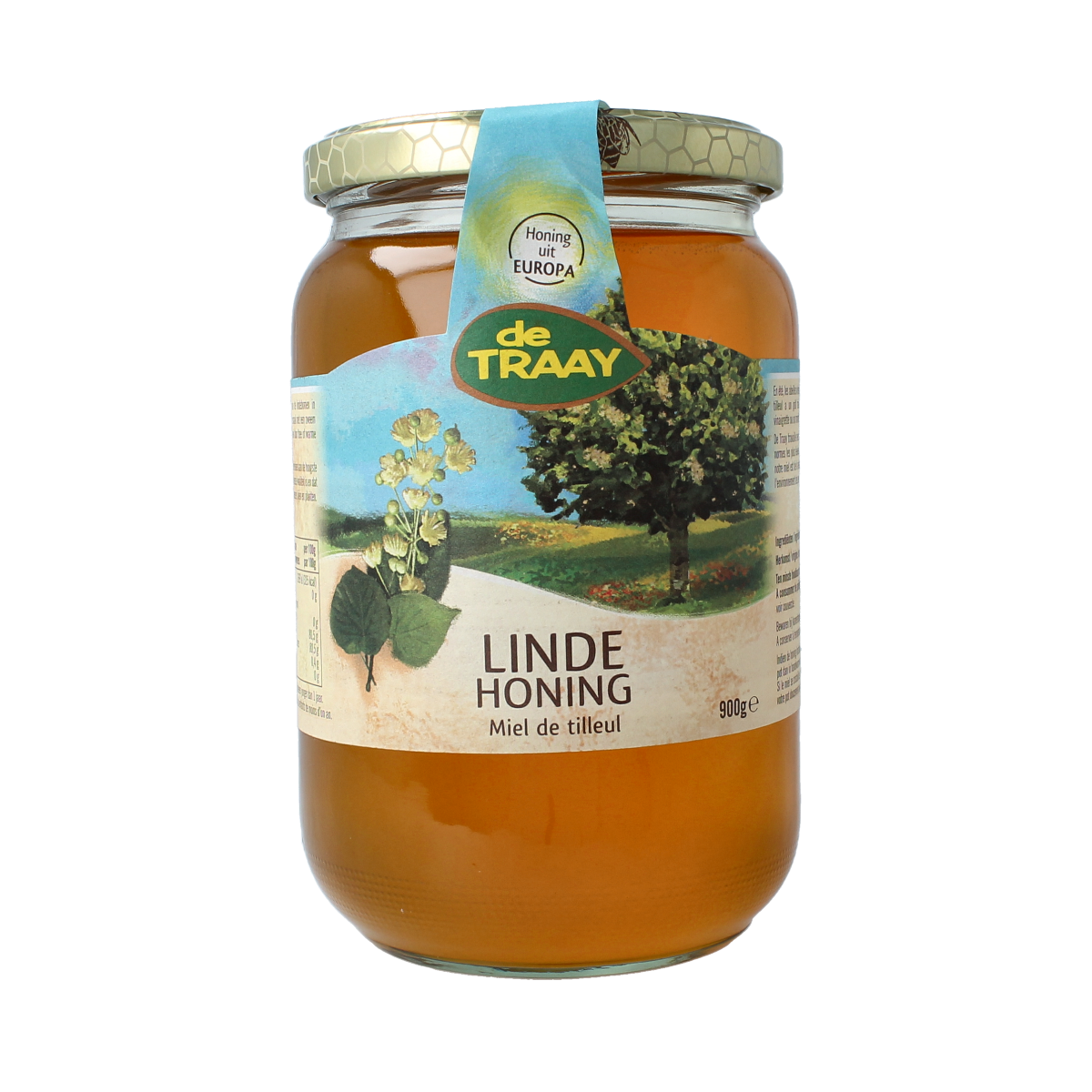 de Traay Linde honing 900.00 Gram