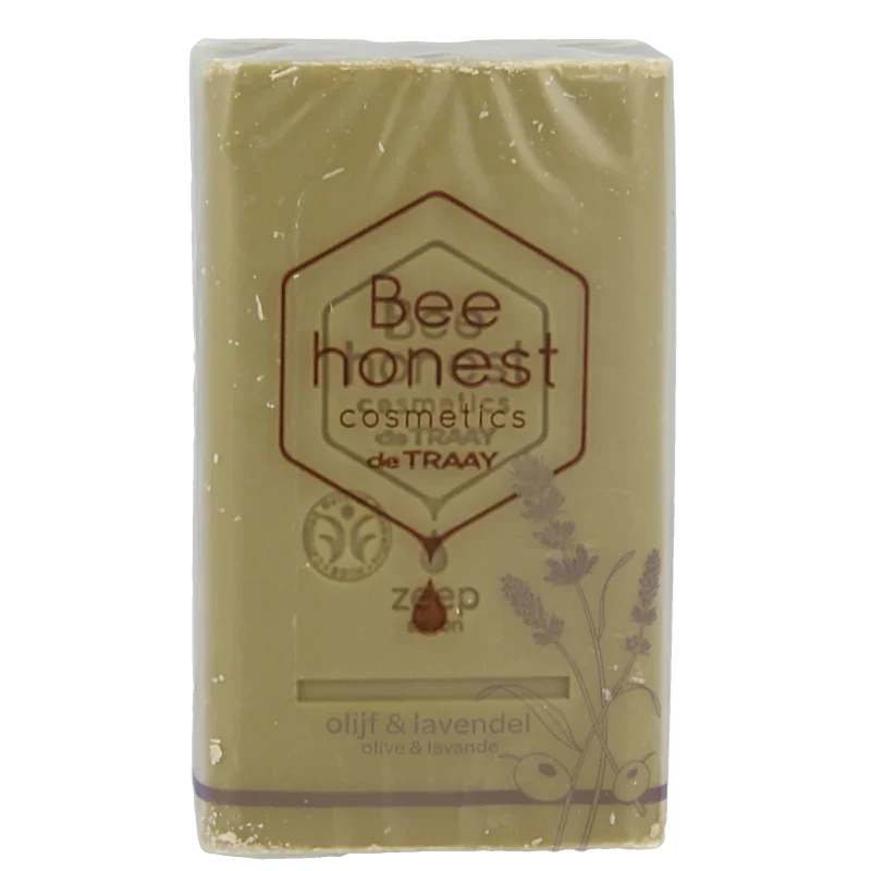 Traay Bee Honest Zeep olijf & lavendel 100 Gram