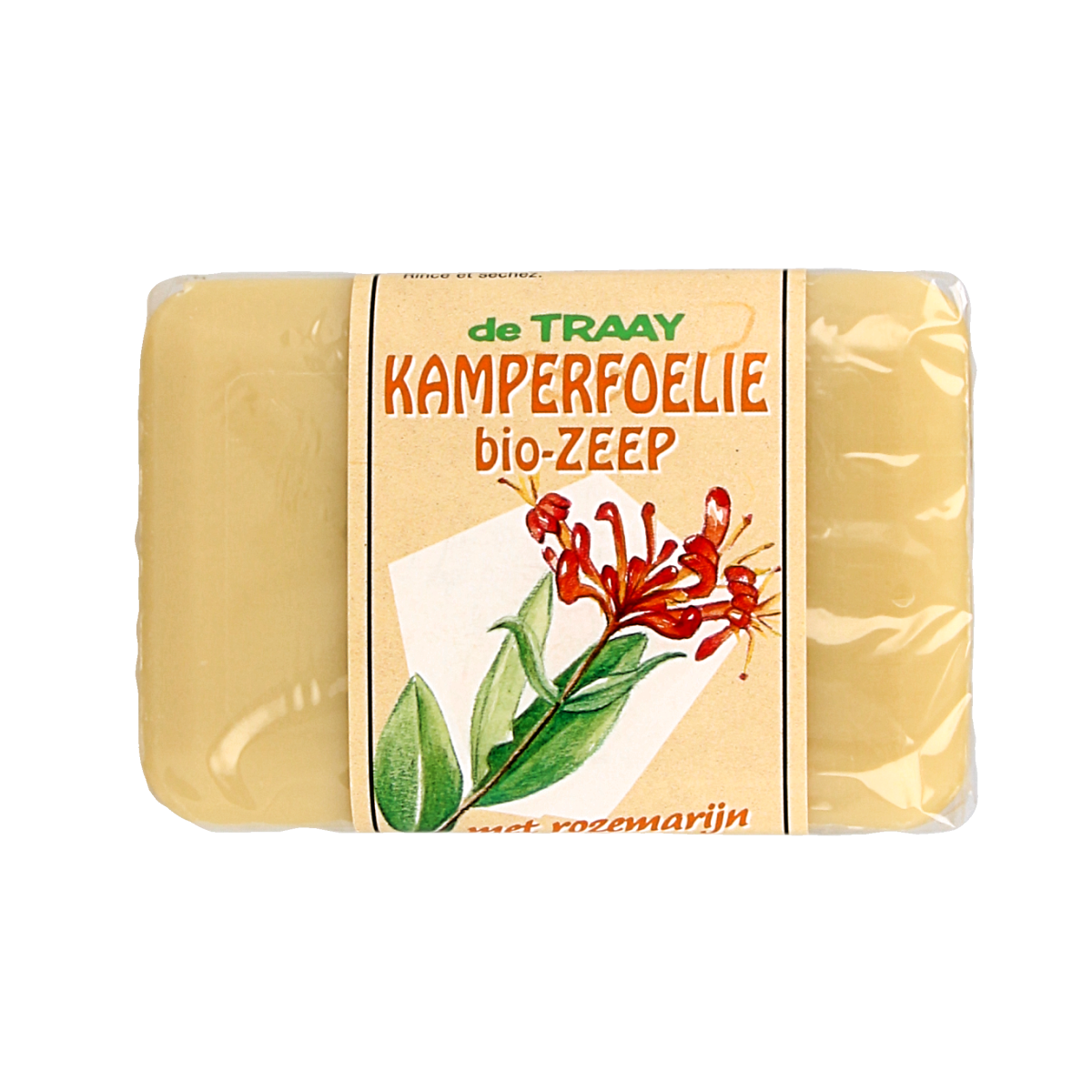 de Traay Zeep kamperfoelie/karite bio 250.00 Gram