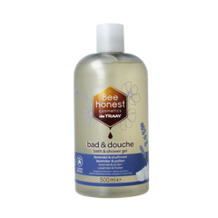 Traay Bee Honest Bad / douche lavendel & stuifmeel 500.00 Milliliter