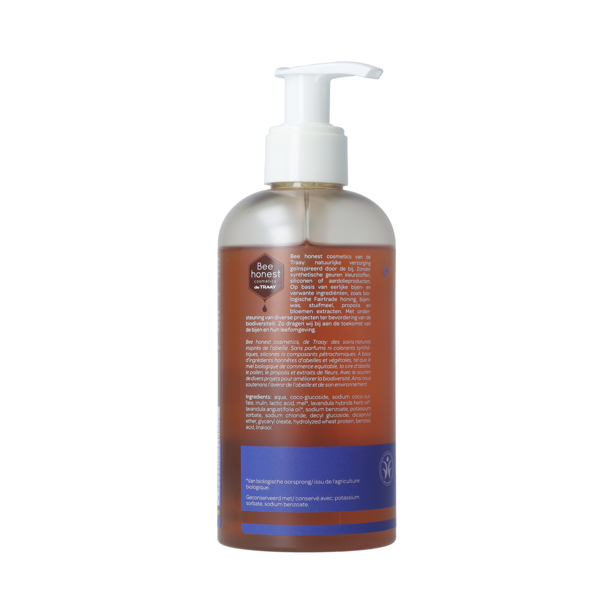 Traay Bee Honest Handzeep lavendel 250.00 Milliliter