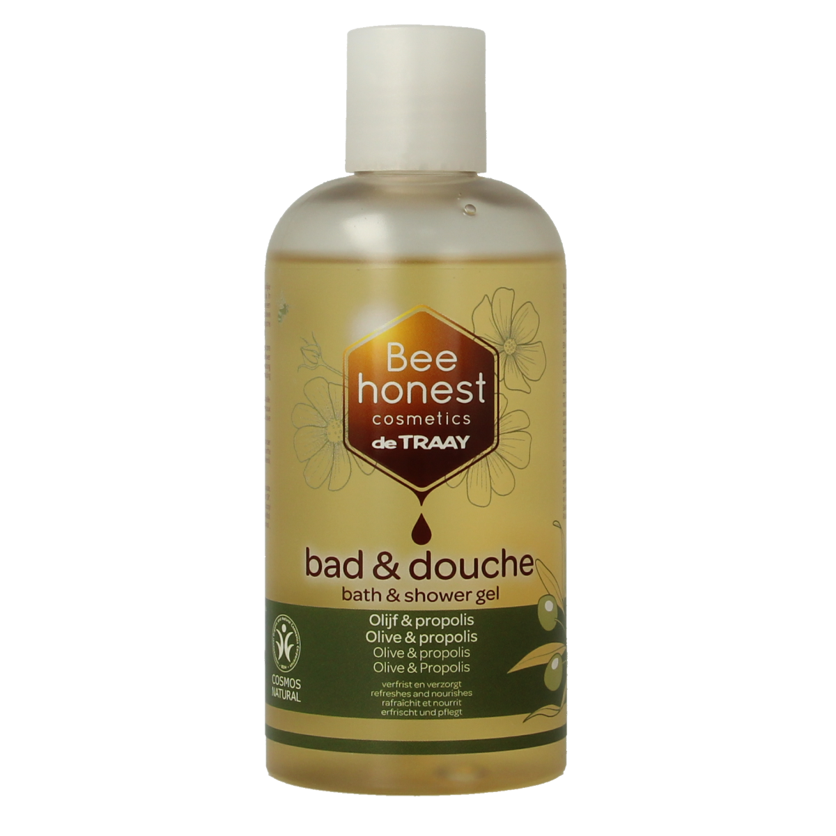 Traay Bee Honest Bad / douche olijf / propolis 250.00 Milliliter