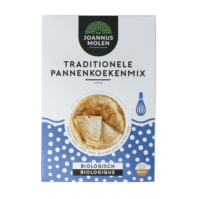 Joannusmolen Pannenkoekmeel bio 300 Gram