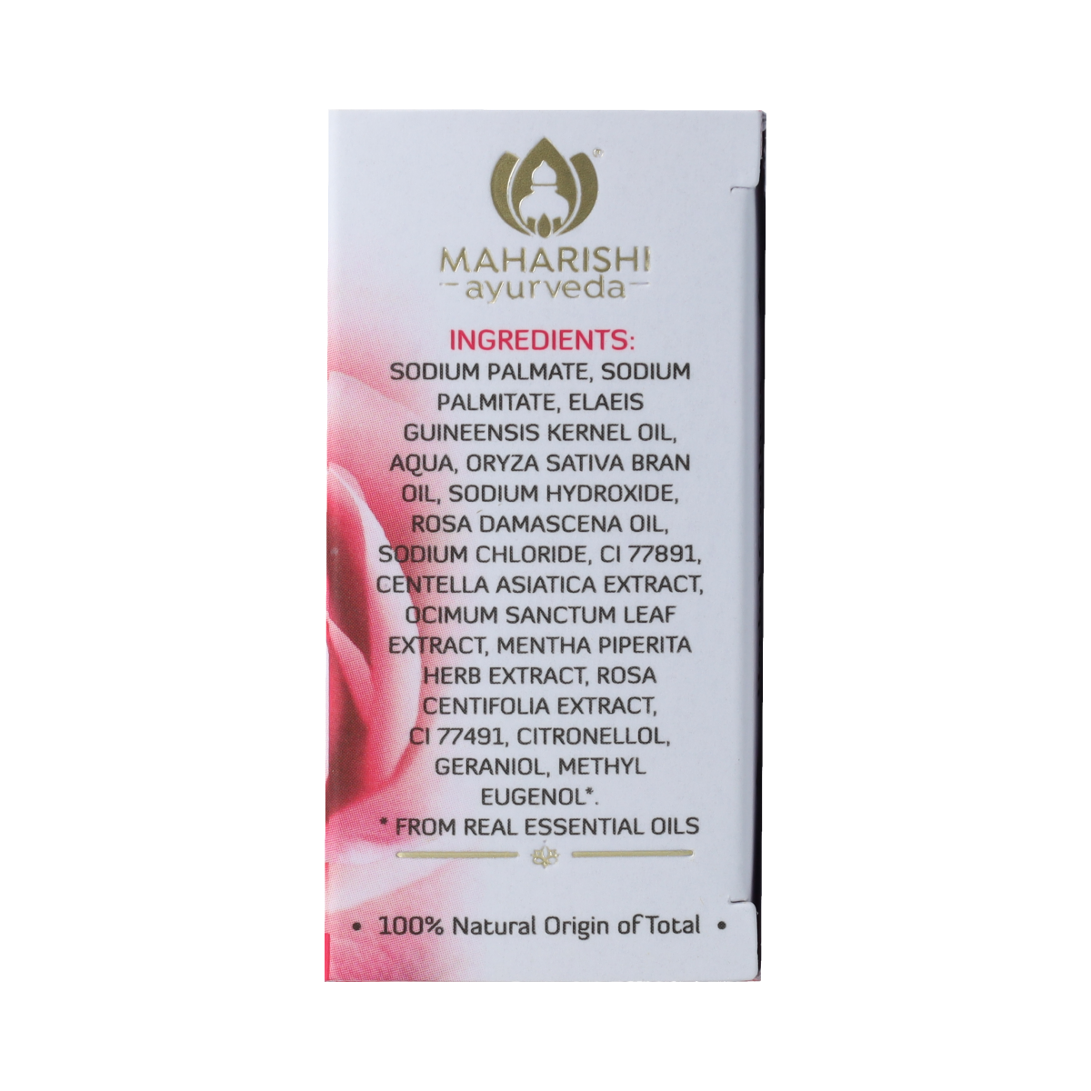 Maharishi Ayurv Roos kruidenzeep 100.00 Gram