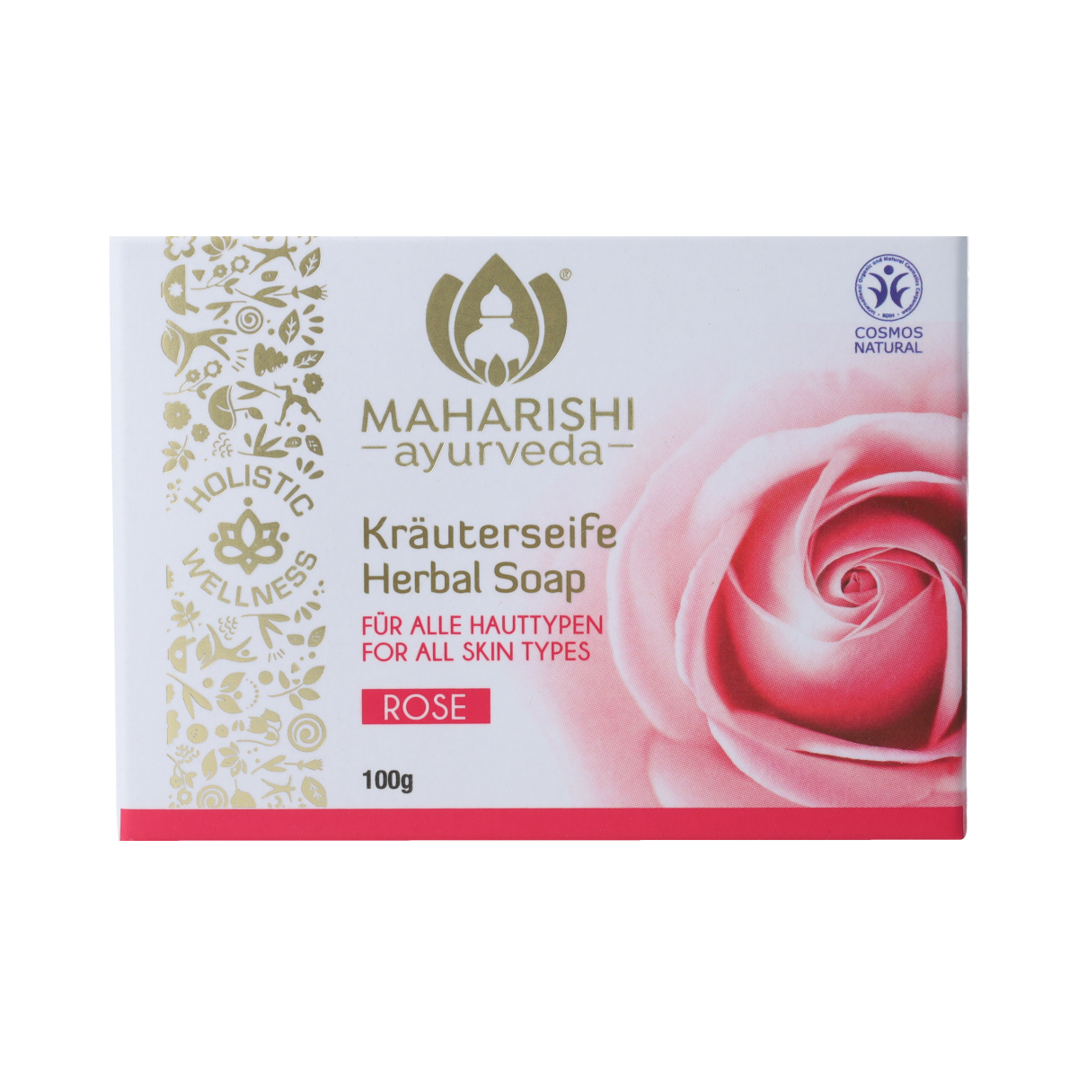 Maharishi Ayurv Roos kruidenzeep 100.00 Gram