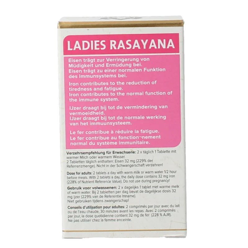 Maharishi Ayurv Vrouwen rasayana 60 Tabletten