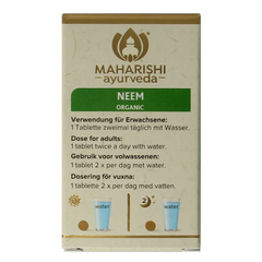 Maharishi Ayurv Neem bio 60 Tabletten
