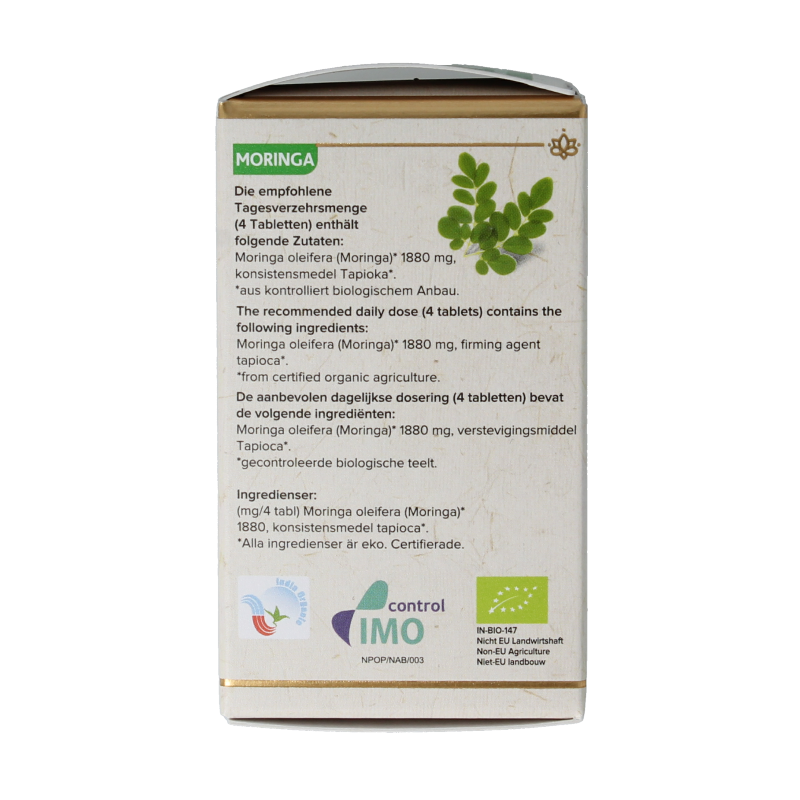Maharishi Ayurv Moringa bio 60 Tabletten