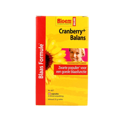 Bloem Cranberry+ balans 60.00 Capsules