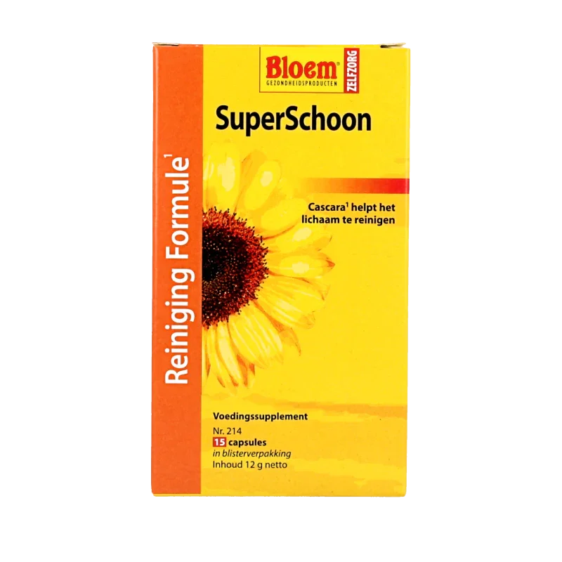 Bloem Super schoon reinigingskuur 15 Capsules