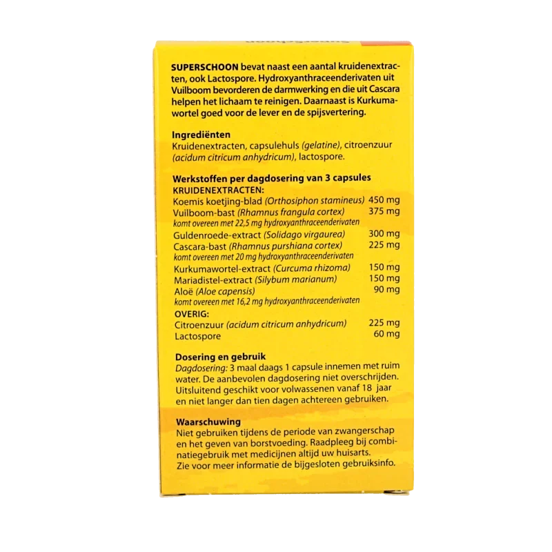 Bloem Super schoon reinigingskuur 15 Capsules