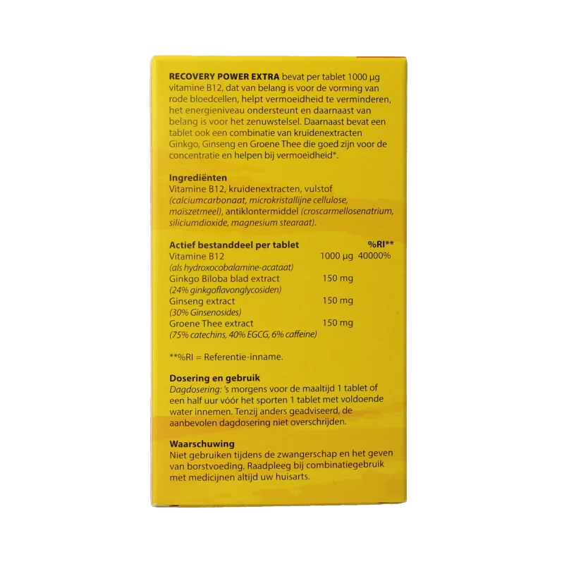 Bloem Recovery power extra 30 Tabletten