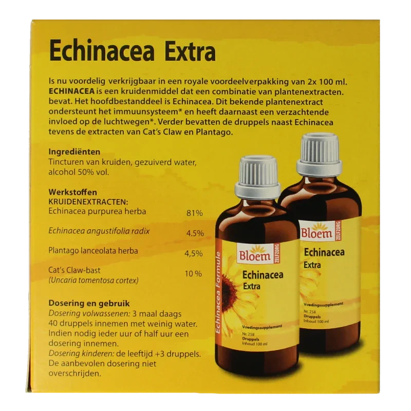 Bloem Echinacea duo 2 x 100ml 200 Milliliter