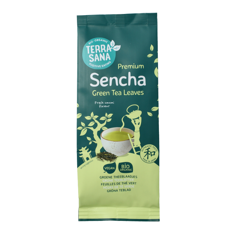 TerraSana Sencha groene thee bio 75 Gram