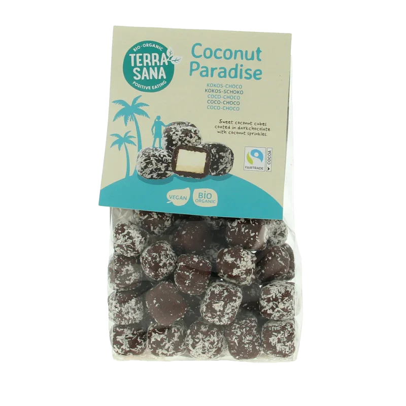 TerraSana Coconut paradise choco bio 150 Gram
