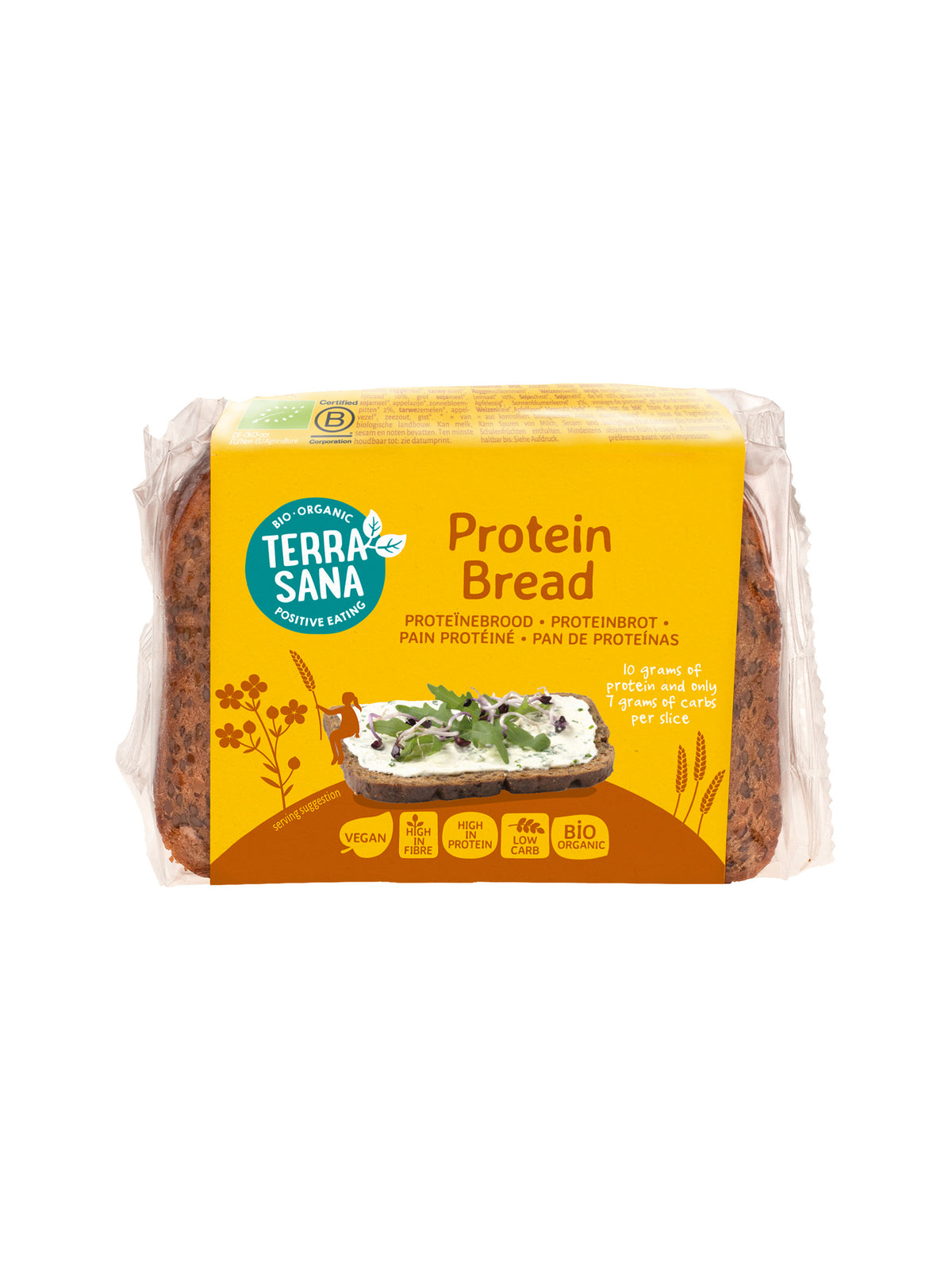 TerraSana Proteinebrood bio 250 Gram