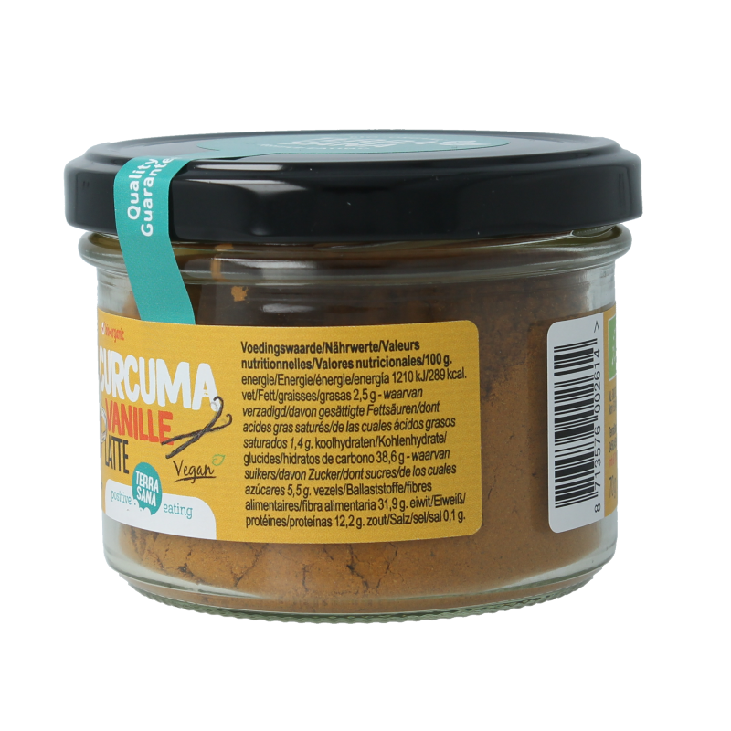 TerraSana Latte curcuma vanilla bio 70 Gram
