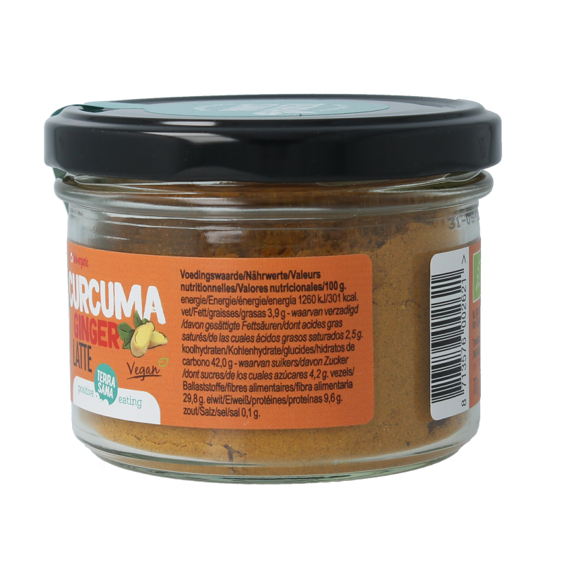 TerraSana Latte curcuma ginger bio 70 Gram