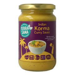 TerraSana Curry sauce korma bio 350.00 Gram