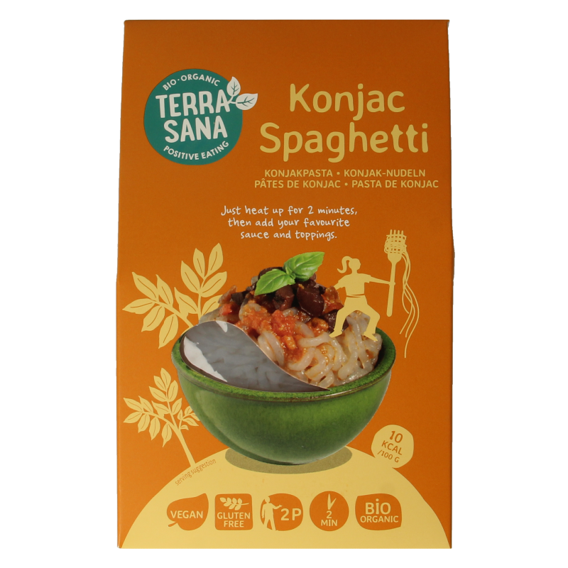 TerraSana Konjac spaghetti bio 250 Gram