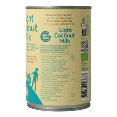 TerraSana Kokosmelk light vet bio 400.00 Milliliter