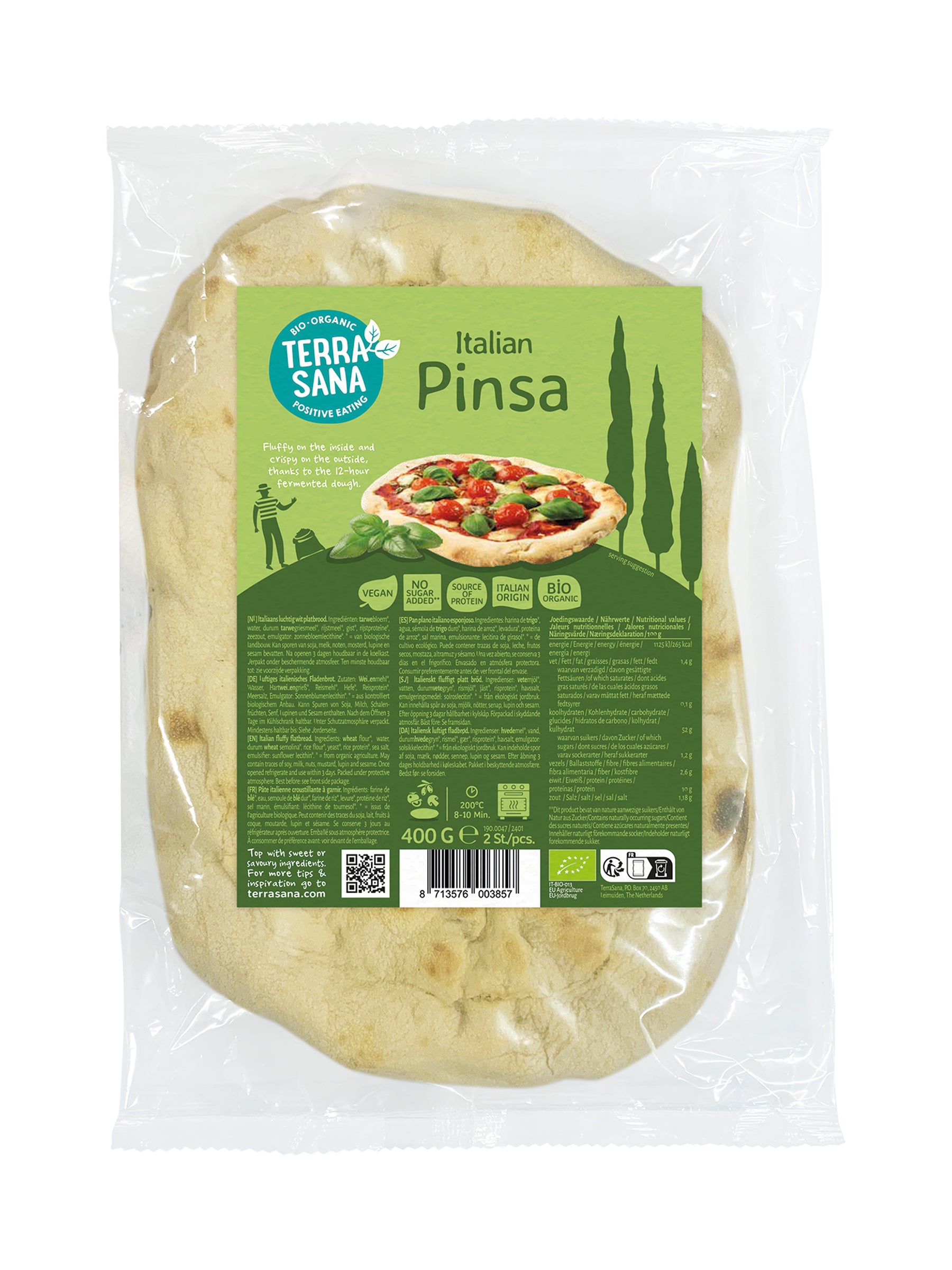 TerraSana Pinsa bio 400.00 Gram