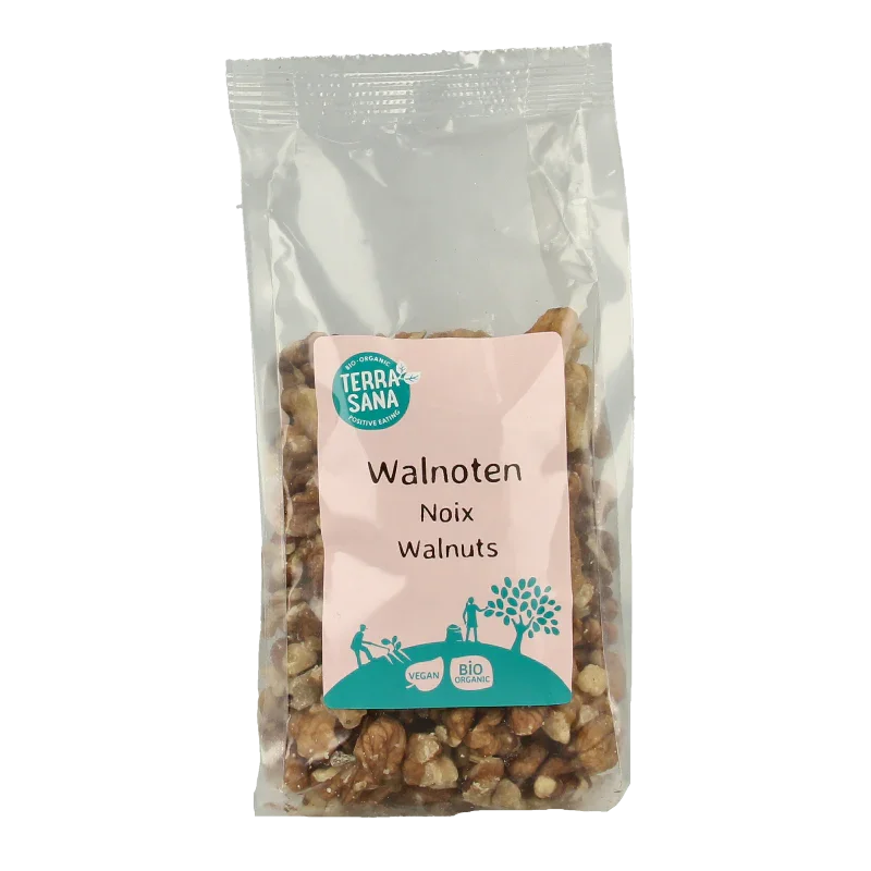 TerraSana Walnoten gepeld bio 150 Gram