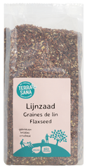TerraSana RAW lijnzaad gebroken bio 400 Gram
