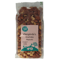 TerraSana Pinda vlies zonder zout geroosterd bio 250.00 Gram