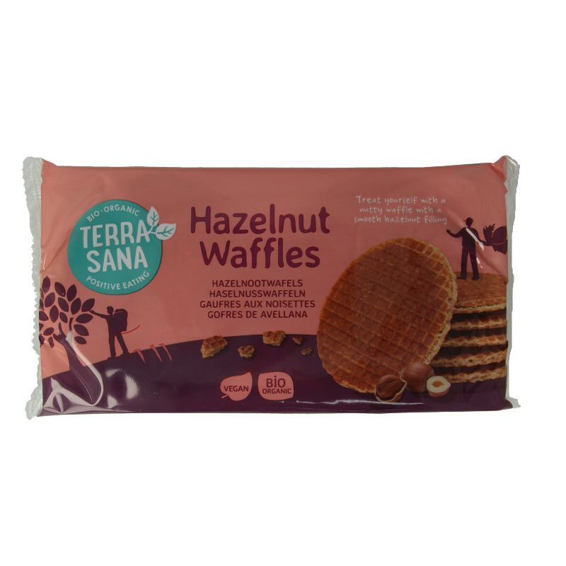 TerraSana Hazelnootwafels bio 175 Gram